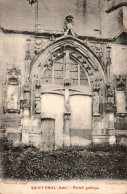 N°4456 W Cpa Saint Phal -portail Gothique- - Andere & Zonder Classificatie