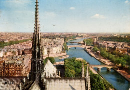 PARIS - La Seine Et La Flèche De Notre-Dame - Notre Dame De Paris