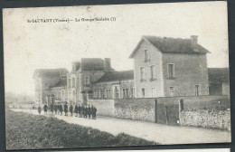 St-Sauvant ( Vienne) -le  Groupe Scolaire - Lax 49 - Autres & Non Classés