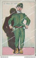 Ca309 Cartolina Militare  Umoristica Caricatura Uniforme Illustratore Artist - Other & Unclassified