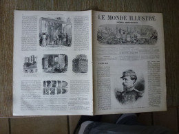 Le Monde Illustré Janvier 1871 Guerre De 1870  Général Chanzy Bombardement De Paris Chatillon Meudon Bois De Boulogne - Zeitschriften - Vor 1900