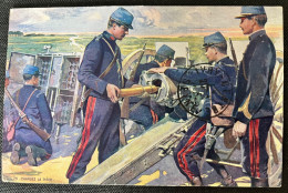 CPA Publicité DUBONNET Ivry Sur Seine Militaire Couleur - Guerre 1914-18