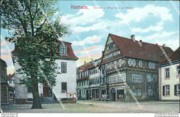 Cf458 Cartolina Hameln Rathaus Altes Haus Am Markt Germania Germany - Andere & Zonder Classificatie