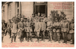 La Guerre De 1914-1915 Dans Les Vosges - Saint-Dié - Le Général Et Les Officiers De L'Etat-Major De La 26° Division - Saint Die