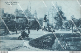 Cf444 Cartolina Buenos Aires Plaza Libertad Argentina - Altri & Non Classificati