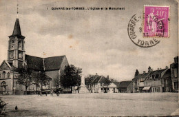 N°4459 W Cpa Quarré Les Tombes -l'église Et Le Monument- - Other & Unclassified