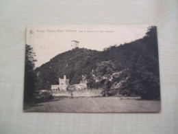 Carte Postale Ancienne 1923 HOUYET Château Royal D'Andenne - Houyet