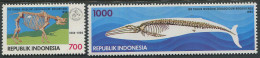 Indonesia:Unused Stamps 100 Years Tahun Museum, Whale Skeleton, 1994, MNH - Sonstige & Ohne Zuordnung