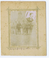SICILIA - GANCI / SANTA VENERE ( PALERMO ) - SQUADRIGLIA / CACCIATORI - FOTO CARTONATA ( CM 18/15) 22 APR. 1900 - (F30) - Radsport