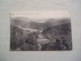 Carte Postale Ancienne 1923 HOUYET Vue Pries De La Tour Du Rocher Vers Houyet - Houyet