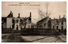 La Guerre De 1914-1915 Dans Les Vosges - Saint-Dié - Rue De La Bolle Et Cités Stieffel - Saint Die