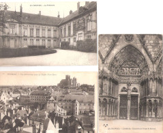 LOT DE 3 CPA DE BOURGES - Bourges