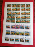 Italia **  Anno 1979 -  TURISTICA.  IN FOGLI.  Unif. 1451 à 1454. 4 FOGLI.  MNH - Complete Vellen