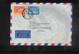 Singapore 1962 Interesting Airmail Letter - Singapore (1959-...)