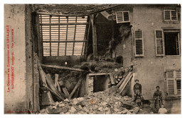 La Guerre De 1914-1915 Dans Les Vosges - Saint-Pierremont Bombardé - Vue Intérieure - Autres & Non Classés