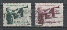 1935  - RECH  Mi No 584/585 - Gebraucht