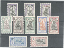 INDE -1922 : N°49 /58  N* - SÉRIE COMPLÈTE - Unused Stamps