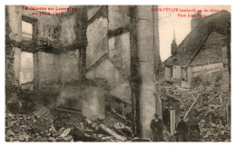 La Guerre De 1914-1915 Dans Les Vosges - Raon-l'Etape Bombardé Par Les Allemands - Place Jules-Ferry - Raon L'Etape