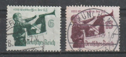 1935  - RECH  Mi No 584/585 - Used Stamps