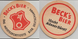 5005170 Bierdeckel Rund - Becks - Beer Mats