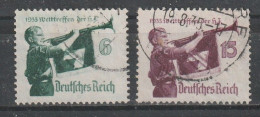 1935  - RECH  Mi No 584/585 - Gebraucht