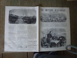 Le Monde Illustré Février 1871 Armistice Halles De Paris Général Horix De Valdan Plaine Saint Denis Basilique Folies Ber - Magazines - Before 1900