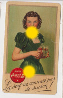 Objet RARE Calendrier Coca Cola 1939 En Parfait état - Small : 1921-40