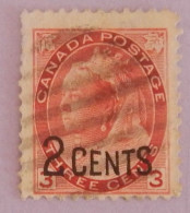 CANADA YT 77 OBLITÉRÉ "REINE VICTORIA" ANNÉE 1899 - Gebraucht