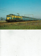 BELGIQUE SNCB-NMBS /LOCALITE KIJKUIT /LOCOMOTIVE BB TRICOURANT SERIE 15  VOIR VERSO /TR1 - Trains