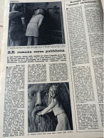 LA TRIBUNA ILLUSTRATA 1967 BRIGITTE BARDOT FIOBBIO D’ALBINO CALANGIANUS PATTY PRAVO TAURIANOVA - Andere & Zonder Classificatie