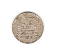 240/ FRANCE : 10 Francs Turin 1930 (argent) - 10 Francs