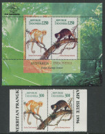 Indonesia:Unused Stamps Serie Monkeys, Apes, Joint Issue, 1996, MNH - Affen