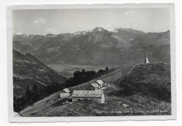 Heimat Tessin: Alpe Di Cardara Con La Croce Um 1938 - Andere & Zonder Classificatie