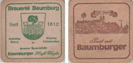5002338 Bierdeckel Quadratisch - Baumburger Biere Und Limonaden - Sous-bocks