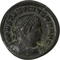 Constantin I, Follis, 310-313, Treveri, Bronze, TTB, RIC:893 - The Christian Empire (307 AD To 363 AD)