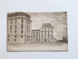 Carte Postale Ancienne  (1908) Ostende Royal Palace Hôtel (côté) - Oostende