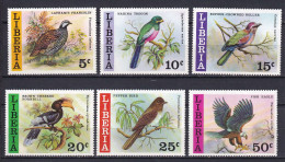 132 LIBERIA 1977 - Yvert 736/41 - Oiseau - Neuf **(MNH) Sans Charniere - Liberia