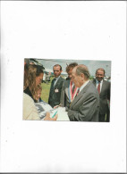 Carte Postale  Creney (10) Le Président De La République François Mitterrand à Creney - Andere & Zonder Classificatie