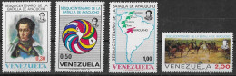VENEZUELA 1974 YT 936-39 ** Batalla De Ayacucho. - Venezuela