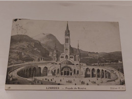P3 Cp France/Lourdes - Façade Du Rosaire. - Lourdes