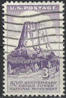 United States 1956. Scott #1084 (U) Devils Tower - Used Stamps