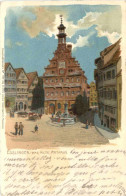 Esslingen - Das Alte Rathaus - Litho - Esslingen