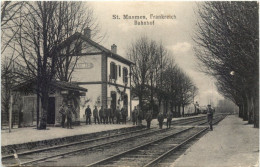 St. Masmes - Bahnhof - Feldpost - Autres & Non Classés