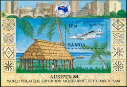 Samoa 1984 SG683 Ausipex Stamp Exhibition MS MNH - Samoa (Staat)