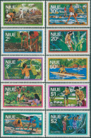 Niue 1976 SG198-207 Food Gathering Set MNH - Niue