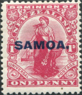 Samoa 1914 SG116 1d Red Commerce With SAMOA. Ovpt MNH - Samoa (Staat)