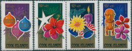 Cook Islands 1979 SG667-670 Christmas Surcharges Set MNH - Cook