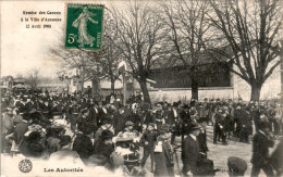 Auxonne Remise Des Canons à La Ville 12 Avril 1908 Militaire Military Côte-D'Or Cpa Voyagée En 1908 En TB.Etat - Auxonne