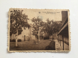 Carte Postale Ancienne (1933) Tournai Établissement St. Joseph Le Jardin Du Sacré-Coeur - Doornik