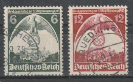 1935  - RECH  Mi No 586/587 - Used Stamps